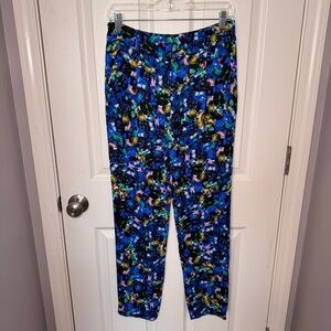 NWT Milly Multi-Color Straight Leg Pants